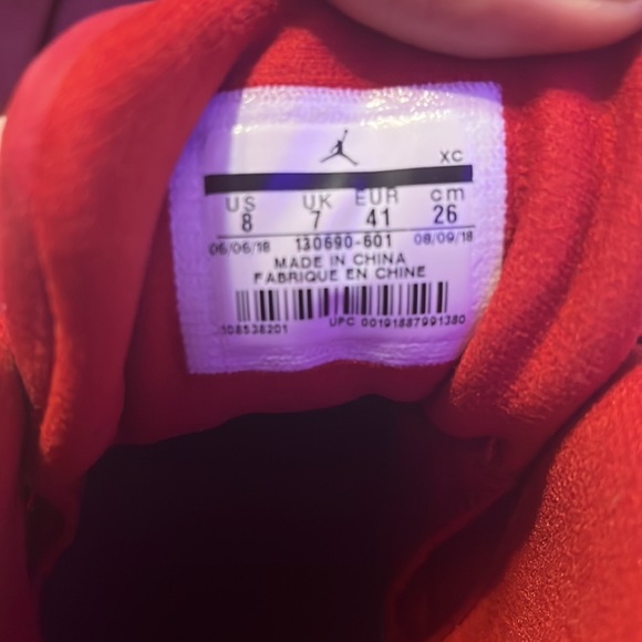 Jordan 12 Retros Gym Red (Slightly Used) $250 - Picture 5 of 7